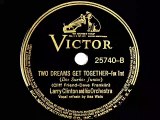 1937 Larry Clinton - Two Dreams Got Together