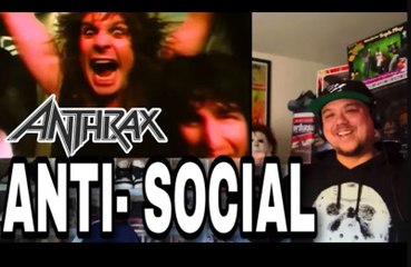 Anthrax Anti Social Reaction Review , Backstage Notman story