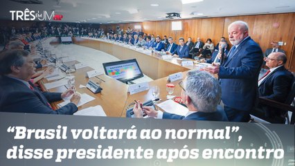 Lula promete suporte financeiro a estados após reunião com governadores