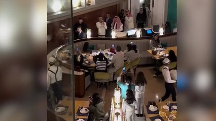 Curiosa reacción de Cristiano