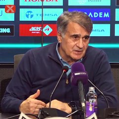 Şenol Güneş: "Rakipler içinde baskı olacak!"