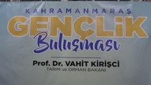 KAHRAMANMARAŞ - Tarım ve Orman Bakanı Kirişci, Kahramanmaraş'ta gençlerle buluştu