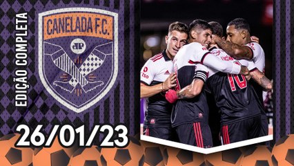 São Paulo GOLEIA a Portuguesa e GANHA MORAL para ENFRENTAR o Corinthians! | CANELADA – 26/01/23