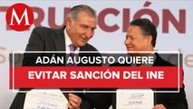 Adán Augusto pide guardar apoyo hasta que Lorenzo Córdova y Murayama dejen el cargo