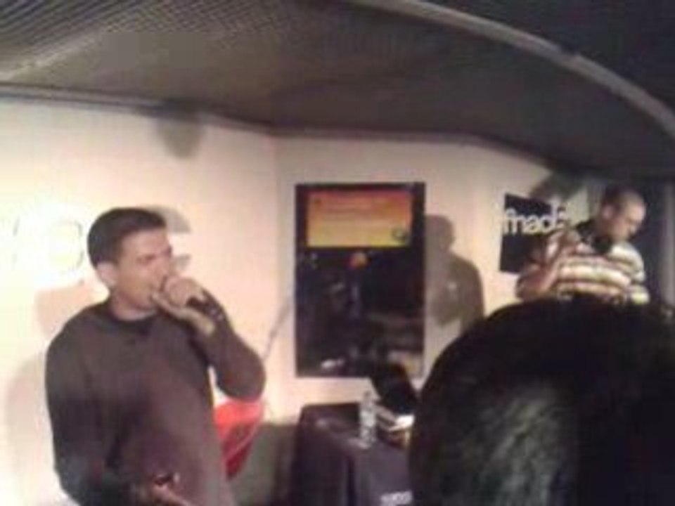 Tunisiano marlich showcase a la fnac de chatelet 19/03/08