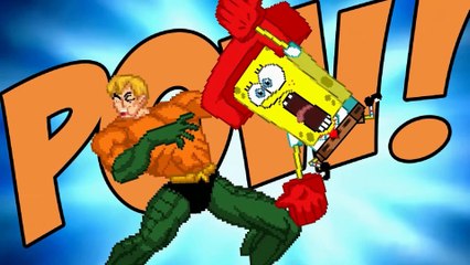 Death Battle! #167 - Bob Esponja Vs. Aquaman (Legendado)