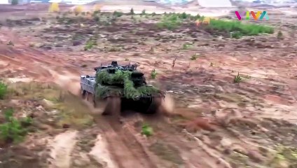 Rusai Bikin 'Iblis' Penghancur Tank Jerman-AS Buat Ukraina