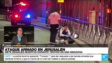 Informe desde Jerusalén: hombre que atacó una sinagoga fue abatido por las fuerzas del orden