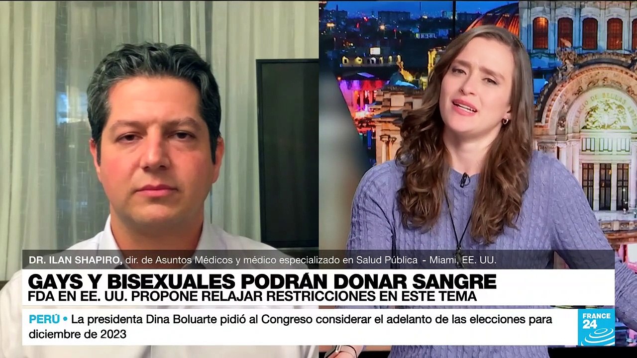 Ilan Shapiro: "Estamos dando justicia para que todos tengamos la misma posibilidad de donar sangre"