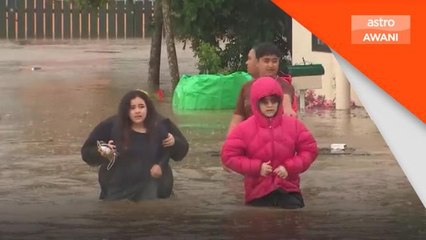 Banjir | Hujan lebat cetus banjir di Auckland, utara New Zealand