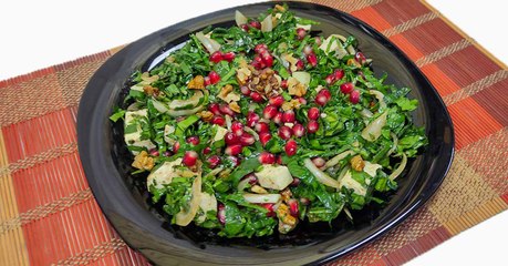 طريقة عمل سلطة السبانخ