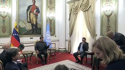 Alto Comisionado de la ONU y Maduro evalúan la situación de DDHH en Venezuela