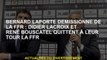 Bernard Laporte démissionne du FFR: Didier Lacroix et René Bouscatel quittent le FFR