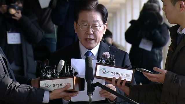 이재명 검찰 출석... 尹 검찰독재정권이 헌정 파괴 / YTN