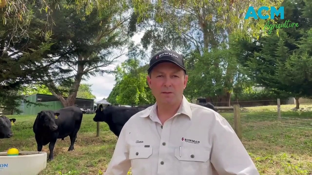 Glenn Bowman at Beef Week