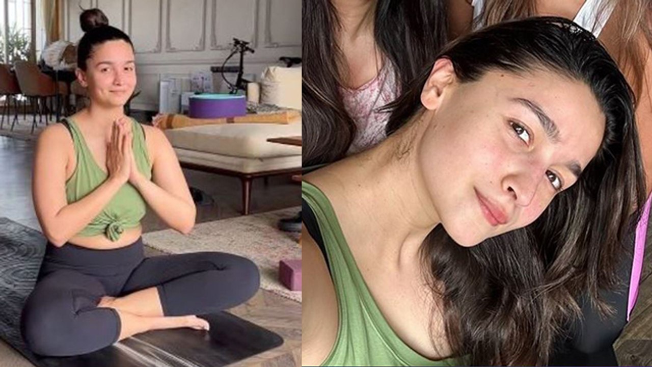 Alia Bhatt 108 times Surya Namaskar के बाद हुई Skin Glow, No Makeup Look Video Viral | Boldsky