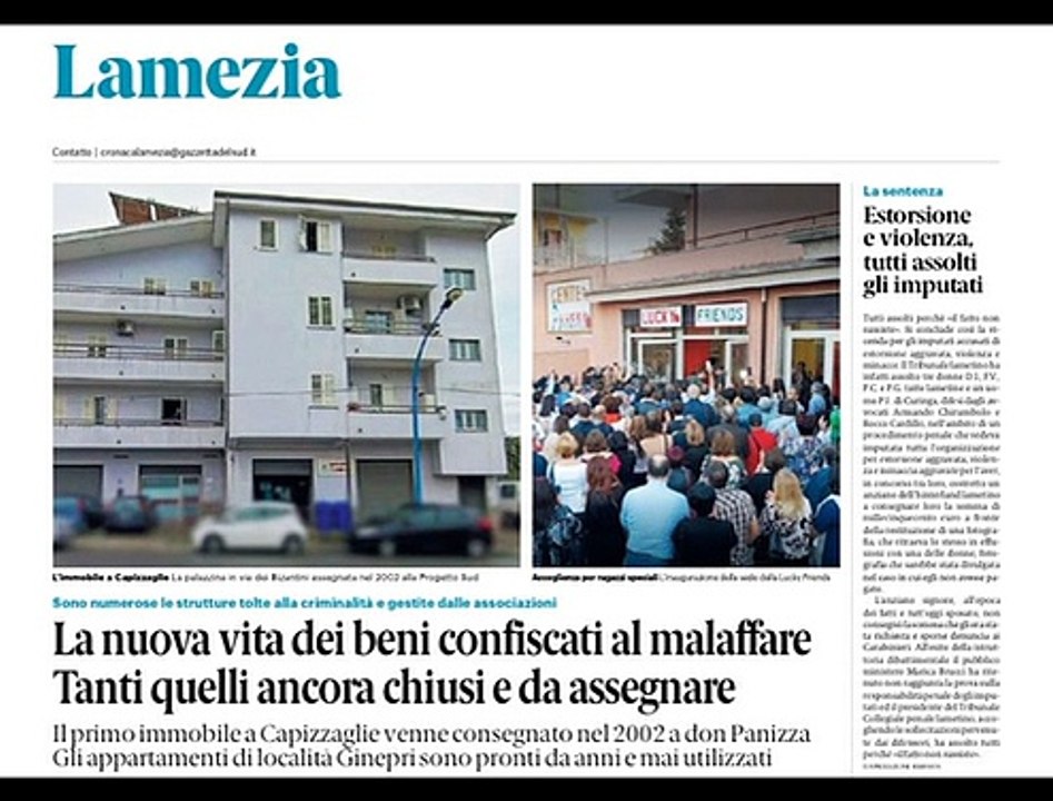 Rassegna stampa Calabria