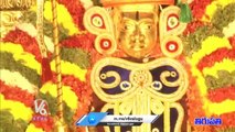 Lord Venkateswara Swamy Raids On Surya Prabha Vahanam | Tirumala | V6 News