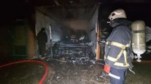 Adana’da iş merkezinde korkutan yangın