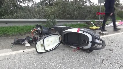 SALİHLİ'DE KAMYONETİN ÇARPTIĞI BİSİKLET SÜRÜCÜSÜ HAYATINI KAYBETTİ