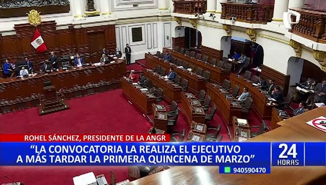Asamblea de Gobiernos Regionales presentó propuesta para que adelanto de elecciones sea este 2023