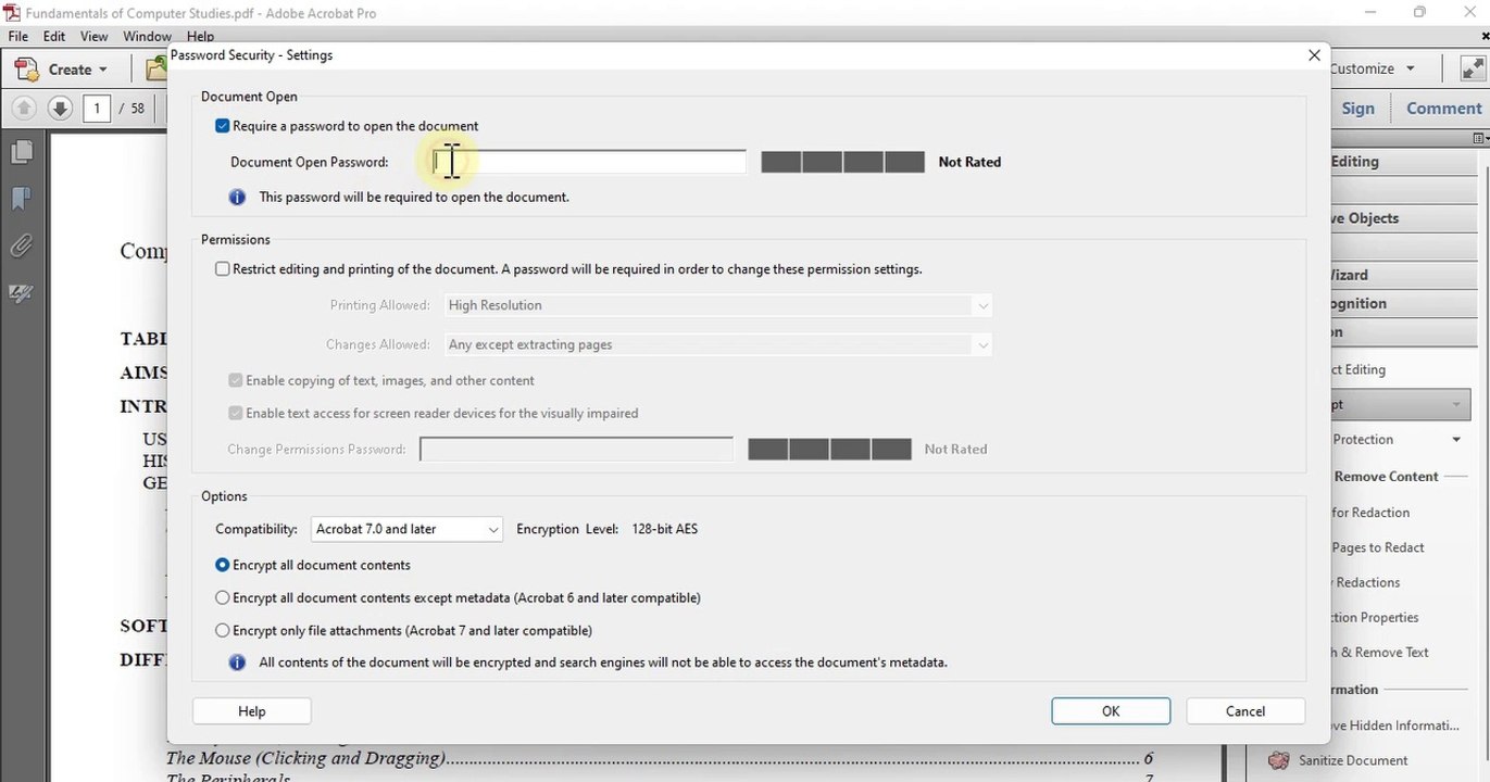 How To Add Password to PDF | How to Password Protect a PDF File