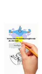 Iblis penghuni gurun 6, #tales of the Buddha's former lives dalam whiteboard animasi