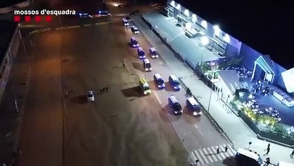 Macro redada de los Mossos d'Esquadra en Waka Sabadell
