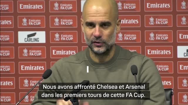 FA Cup : Guardiola s'attend à un Arsenal-City complètement différent en Premier League