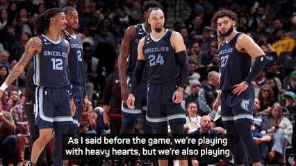 Grizzlies 'still trying to grapple' the Tyre Nichols news - head coach Jenkins