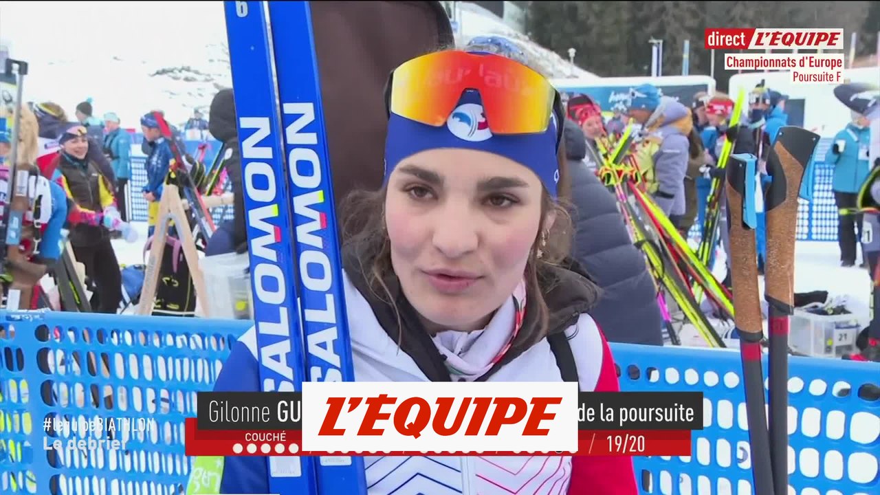 Gilonne Guigonnat : «Je suis vraiment contente de cette course» - Biathlon - ChE (F) - Lenzerheide