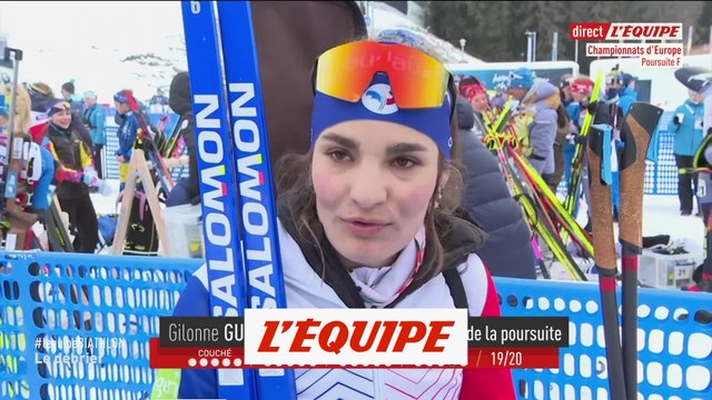 Gilonne Guigonnat : «Je suis vraiment contente de cette course» - Biathlon - ChE (F) - Lenzerheide