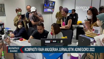 Inilah Momen Bahagia Saat KompasTV Raih Anugerah Jurnalistik Adinegoro 2022!