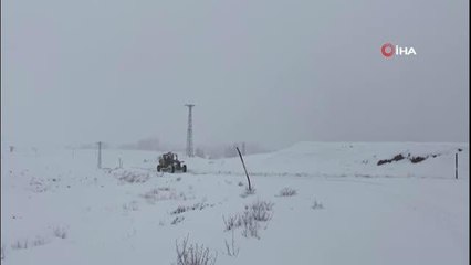 Tunceli'de 169 köy yolu ulaşıma kapandı