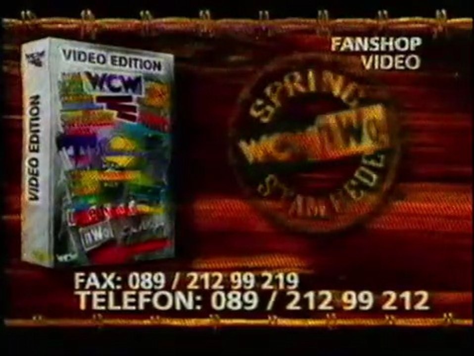 DSF (German Channel) Commercial - WCW/NWO Spring Stampede 90's