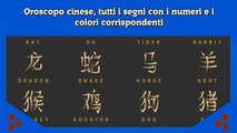 Oroscopo cinese, tutti i segni con i numeri e i colori corrispondenti