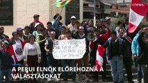 Előrehozott választásokkal nyugtatná le a tüntetőket a perui elnök