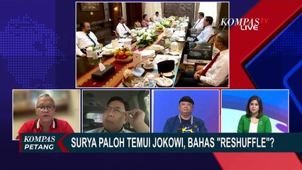 Surya Paloh Temui Presiden Jokowi, Apakah Bahas 'Reshuffle'?