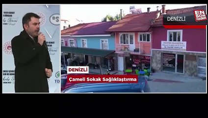 Bakan Kurum: Çok şükür, eser yerine bahane üretenlerden olmadık