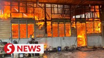 Fire breaks out in Taiping's Tupai industrial zone, no casualties reported