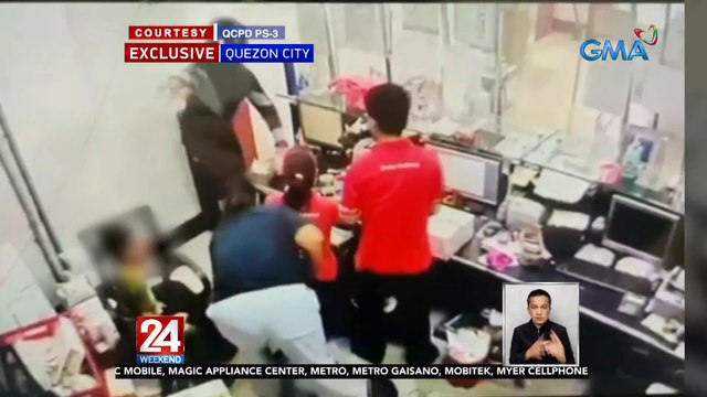 Suspek sa panghoholdap sa ilang remittance center, arestado nang labanan ng mga huling biniktima | 24 Oras Weekend