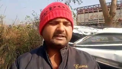 *कानपुर_घाटमपुर के साढ़ थाना क्षेत्र के निर्माणाधीन कारीडोर के पास तेज रफ्तार कार से बचने के