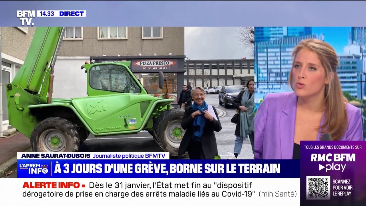 À trois jours de la grève, Élisabeth Borne sur le terrain dans le Calvados en toute discrétion