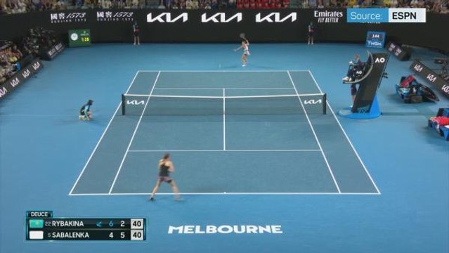 Sabalenka wins first ever grand slam title after enthralling Australian Open final