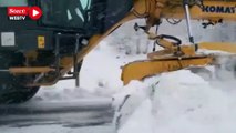 Kar nedeniyle 245 köy yolu ulaşıma kapandı