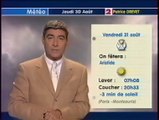 France 2 - 30 Août 2001 - Teasers, pubs, JT Nuit, météo (Patrice Drevet)