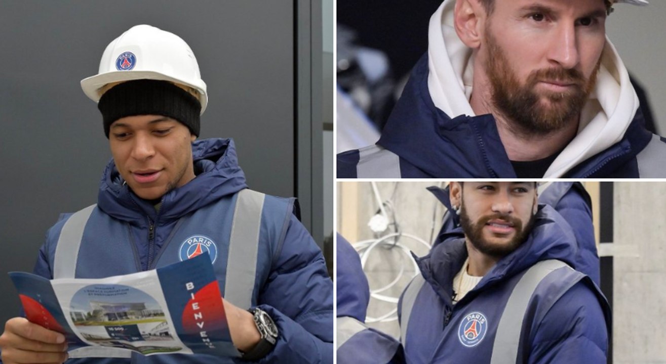 Kylian Mbappé met une 'tape' sur la tête de son coach