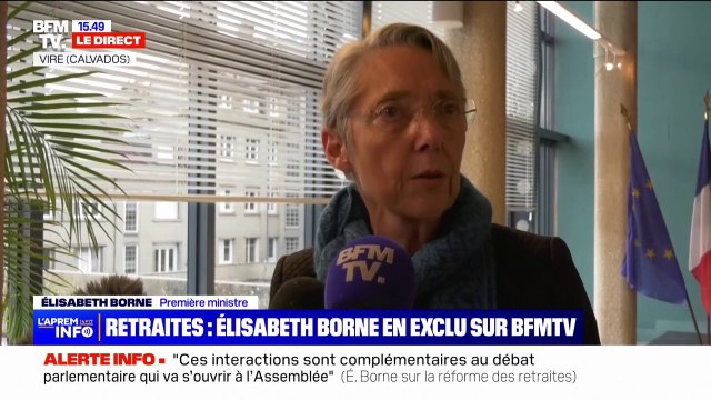 Élisabeth Borne en déplacement dans le Calvados pour défendre la réforme des retraites: Il y a beaucoup de désinformation