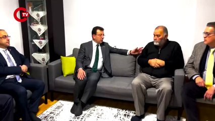 Ekrem İmamoğlu'ndan sürpriz ziyaret: Öldürülen Sinan Ateş'in aile evinde duygusal anlar