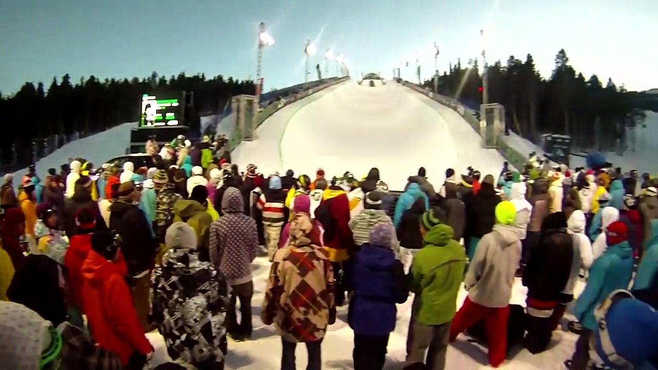 GoPro HD HERO camera: Breckenridge Halfpipe
